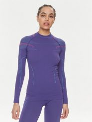Brubeck Bielizna termoaktywna górna LS1310W Fioletowy Slim Fit. Fioletowa bielizna termoaktywna damska Brubeck, bez wzorów, z syntetyku, bez ramiączek, narciarskie. Za 119.99 zł.