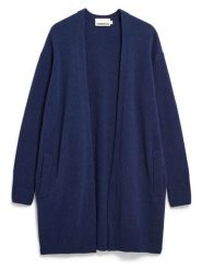 Armedangels Wełniany kardigan "Kassandraa" w kolorze niebieskim rozmiar: L. Niebieskie swetry ARMEDANGELS, l, bez wzorów, z wełny, bez ramiączek. Za 301.64 zł.