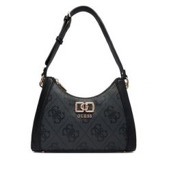 Torebka Guess. Szare torebki klasyczne Guess, z aplikacjami, klasyczne, bez dodatków. Za 589.99 zł.