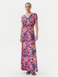 Morgan Sukienka letnia 251-RPLAYA Kolorowy Regular Fit. Sukienki Morgan, bez wzorów, z syntetyku, bez kołnierzyka, bez ramiączek. Za 269.99 zł.