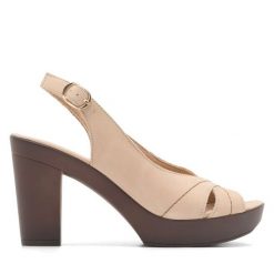 Sandały Lasocki. Brązowe sandały Lasocki, bez wzorów, bez obcasa, na słupku, bez zapięcia. Za 179.99 zł.
