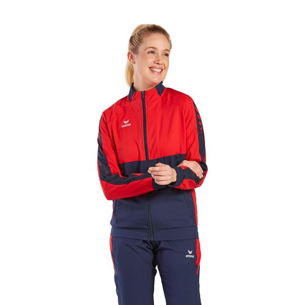 Damska marynarka do prezentacji Erima Six Wings. Czerwone marynarki i żakiety Erima, l, bez wzorów, eleganckie, bez ramiączek. Za 252.00 zł.