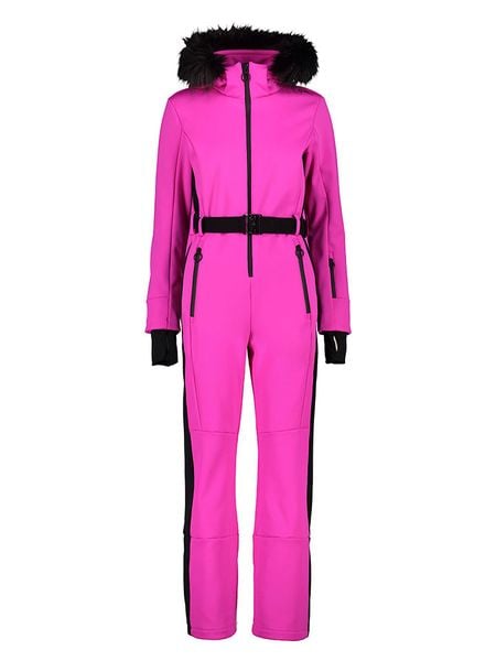 CMP Kombinezon narciarski w kolorze różowym rozmiar: 42. Różowe kombinezony CMP, bez wzorów, z tkaniny, sportowe, bez kołnierzyka, bez ramiączek. Za 680.85 zł.