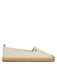 LAUREN RALPH LAUREN Espadryle Cameryn IV 802905304003 Biały. Białe espadryle Lauren Ralph Lauren, bez wzorów, ze skóry, bez obcasa. Za 329.99 zł.