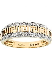 Rinani Złoty pierścionek z diamentami rozmiar: 49. Żółte pierścionki Rinani, z diamentem, złote. Za 2,057.99 zł.