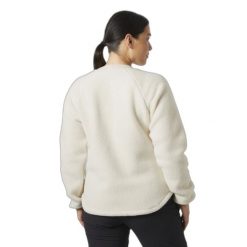 Bluza damska Helly Hansen Escape Teddy. Białe bluzy bez kaptura Helly Hansen, bez wzorów, bez kaptura, trekkingowe. Za 406.25 zł.