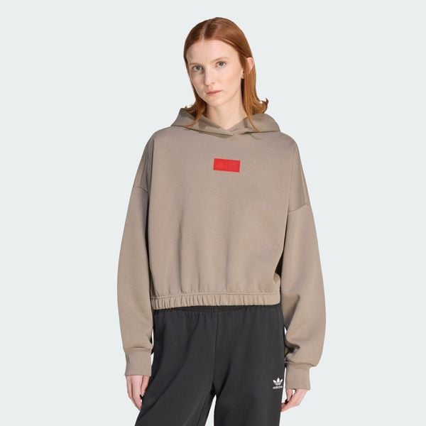 BLUZA Z KAPTUREM AUDI REVOLUT F1 TEAM ELEVATED. Brązowe bluzy adidas, m, z aplikacjami, z bawełny, eleganckie, bez ramiączek, z kapturem. Za 479.00 zł.