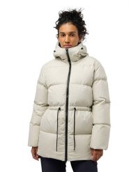 Jack Wolfskin Kurtka puchowa w kolorze kremowym rozmiar: S. Brązowe kurtki Jack Wolfskin, s, bez wzorów, z puchu, bez kaptura. Za 691.24 zł.