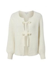 Marie Lund Kardigan z zawartością wełny Kobiety biały, XS/S. Białe swetry Marie Lund, s, bez wzorów, z materiału, eleganckie, bez ramiączek. Za 229.95 zł.