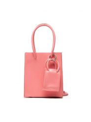 Jenny Fairy Torebka MJR-C-004-60-01 Różowy. Czerwone torebki klasyczne Jenny Fairy, bez wzorów, ze skóry, bez dodatków. Za 71.98 zł.