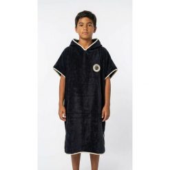 Ponczo juniorski z kapturem KAIWAI. Białe szlafroki damskie KAIWAI, m, bez wzorów, bez ramiączek. Za 310.00 zł.