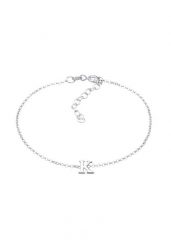 Elli Damski wisiorek Litera K Basic ze srebra próby 925 Sterling Silver Bransoletki 1 ct. Szare bransoletki Elli, srebrne. Za 183.99 zł.