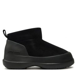 Śniegowce Moon Boot. Czarne śniegowce Moon Boot, bez wzorów, bez zapięcia. Za 899.99 zł.