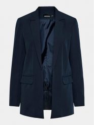 Pieces Marynarka Bossy 17114792 Granatowy Oversize. Niebieskie marynarki i żakiety Pieces, xs, bez wzorów, z syntetyku, bez ramiączek. Za 129.99 zł.