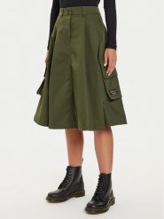 Alpha Industries Spódnica trapezowa 148069 Zielony Regular Fit. Zielone spódnice Alpha Industries, l, bez wzorów, z syntetyku, trapezowe. Za 299.99 zł.
