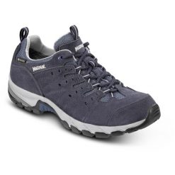Buty turystyczne damskie Meindl Rapide Lady z membraną Gore - Tex. Niebieskie buty trekkingowe MEINDL, z gore-texu, bez zapięcia. Za 969.00 zł.