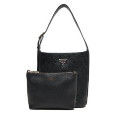 Torebka Guess. Czarne torebki klasyczne Guess, z aplikacjami, klasyczne, bez dodatków. Za 539.99 zł.