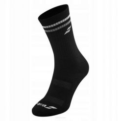Skarpety Babolat Team Single Socks Men. Czarne skarpetki BABOLAT, bez wzorów, z bawełny. Za 35.00 zł.