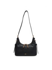 DKNY Torebka R44EAI65 Czarny. Czarne torebki klasyczne DKNY, bez wzorów, ze skóry, bez dodatków. Za 549.99 zł.
