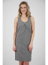 Alife and kickin Sukienka dżinsowa "CameronAK" w kolorze szarym rozmiar: M. Szare sukienki Alife and Kickin, m, bez wzorów, sportowe, bez kołnierzyka, bez ramiączek, mini, sportowe. Za 86.99 zł.