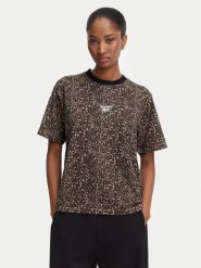 Reebok T-Shirt Elizieta RK25710CCW Brązowy Regular Fit. Brązowe t-shirty Reebok, xl, bez wzorów, z bawełny, bez kołnierzyka, bez ramiączek. Za 79.99 zł.