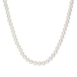 Valero Pearls Naszyjnik z pereł srebro wysokiej próby Perła hodowlana słodkowodna srebrny Naszyjniki 1 ct Damski. Szare naszyjniki Valero Pearls, z jedwabiu, z perłą, srebrne. Za 539.99 zł.