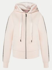 Guess Bluza W5RQ03 KBYE2 Różowy Regular Fit. Czerwone bluzy Guess, s, z aplikacjami, z syntetyku, bez kaptura. Za 319.99 zł.