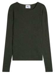 Just Cashmere Kaszmirowy sweter "Vivian" w kolorze ciemnozielonym rozmiar: M. Zielone swetry Just Cashmere, m, bez wzorów, z kaszmiru, bez ramiączek. Za 361.99 zł.