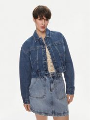 Noisy May Kurtka jeansowa Ronja 27029251 Niebieski Regular Fit. Niebieskie kurtki Noisy May, l, bez wzorów, z bawełny, bez kaptura. Za 129.99 zł.
