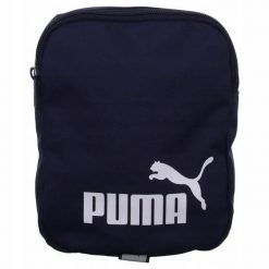 Torba saszetka listonoszka PUMA na ramię. Niebieskie nerki i saszetki Puma, bez wzorów, bez dodatków. Za 65.00 zł.