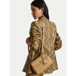 Torebka LAUREN RALPH LAUREN. Brązowe torebki klasyczne Lauren Ralph Lauren, bez wzorów, klasyczne, bez dodatków. Za 1,899.00 zł.