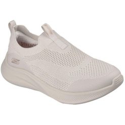 Buty sportowe damskie Skechers Bobs Moda Flex Chill Dawn. Brązowe buty treningowe Skechers, bez wzorów, z materiału, bez zapięcia. Za 390.00 zł.