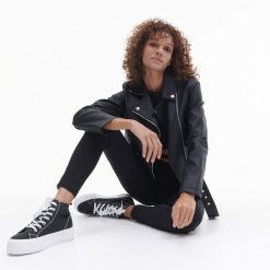 Legginsy z lampasami - Czarny. Czarne legginsy Reserved, bez wzorów. Za 49.99 zł.