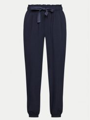 Deha Spodnie dresowe A00636 Granatowy Regular Fit. Niebieskie spodnie dresowe Deha, bez wzorów, z dresówki. Za 299.99 zł.