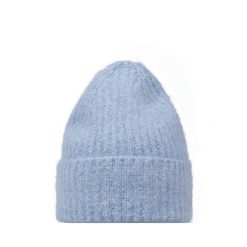 Czapka BUFF KNITTED BEANIE IRNA LAKE. Niebieskie czapki zimowe Buff, bez wzorów, sportowe. W wyprzedaży za 139.93 zł.