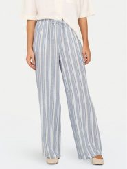 ONLY Spodnie materiałowe Caro 15291807 Błękitny Loose Fit. Niebieskie spodnie materiałowe ONLY, bez wzorów, z materiału. Za 109.99 zł.