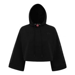 Bluza damska Kappa Authentic Allas. Czarne bluzy Kappa, m, bez wzorów, bez kaptura. W wyprzedaży za 225.00 zł.