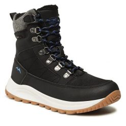 Trapery Sprandi. Czarne traperki Sprandi, bez wzorów, bez obcasa, bez zapięcia. Za 183.99 zł.