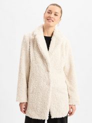 Betty & Co Krótki płaszcz Kobiety biały, 36. Białe płaszcze Betty & Co, na jesień, bez wzorów, bez kaptura. Za 479.95 zł.