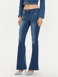 Liu Jo Jeansy UF4020 DS058 Niebieski Regular Fit. Niebieskie jeansy Liu Jo, bez wzorów, z bawełny. Za 499.99 zł.