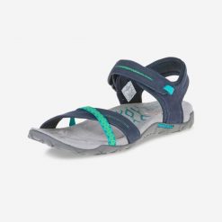Sandały turystyczne damskie Merrell Terran Cross. Sandały Merrell, bez wzorów, z kauczuku, eleganckie, bez obcasa, bez zapięcia. Za 249.99 zł.