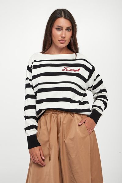 Sweter damski z kaszmirem TWINSET. Swetry Twinset Milano, m, bez wzorów, z kaszmiru, bez ramiączek. W wyprzedaży za 480.35 zł.