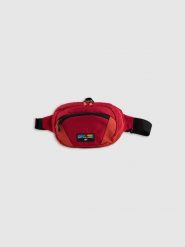 4F Nerka trekkingowa - czerwona Uniwersalny. Czerwone nerki i saszetki 4f, bez wzorów, z materiału, bez dodatków. Za 99.99 zł.