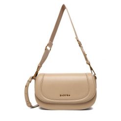 Torebka Badura. Brązowe torebki klasyczne Badura, bez wzorów, klasyczne, bez dodatków. Za 199.99 zł.