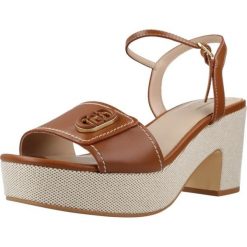 Sandały LIU-JO SA6119 Brązowy. Brązowe sandały Liu Jo, bez wzorów, z tkaniny, sportowe, bez obcasa, bez zapięcia. Za 496.99 zł.