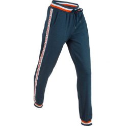 Spodnie dresowe, długie, Level 1 bonprix ciemnoniebieski melanż. Spodnie dresowe marki bonprix. Za 79.99 zł.