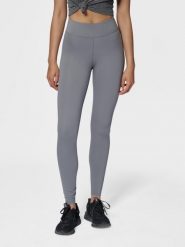Damskie legginsy Hummel Te Fundamental. Szare legginsy Hummel, bez wzorów, z jersey, klasyczne. Za 224.00 zł.