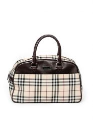 Burberry Torebka w kolorze beżowo-brązowym - 34 x 21 x 14 cm rozmiar: onesize. Brązowe torebki klasyczne Burberry, bez wzorów, z materiału, bez dodatków. Za 2,696.99 zł.