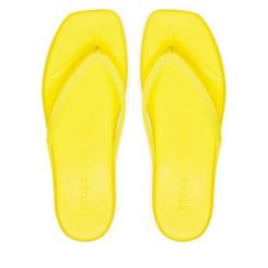Japonki Crocs. Żółte japonki Crocs, bez wzorów. Za 111.99 zł.