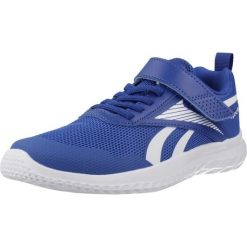Buty REEBOK RUSH RUNNER 5 ELASTIC LA Niebieski. Niebieskie buty trekkingowe Reebok, bez wzorów, z syntetyku, bez zapięcia, trekkingowe. Za 174.99 zł.